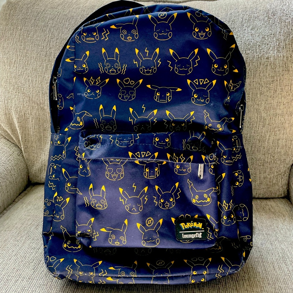 Used Mimikyu Loungefly Backpack